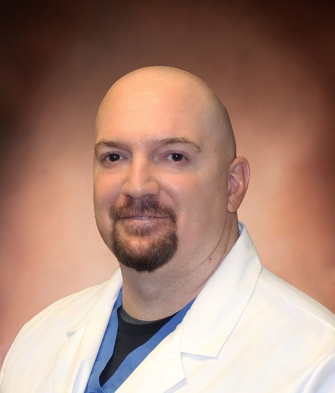 Yody Aucoin, CRNA, surgery